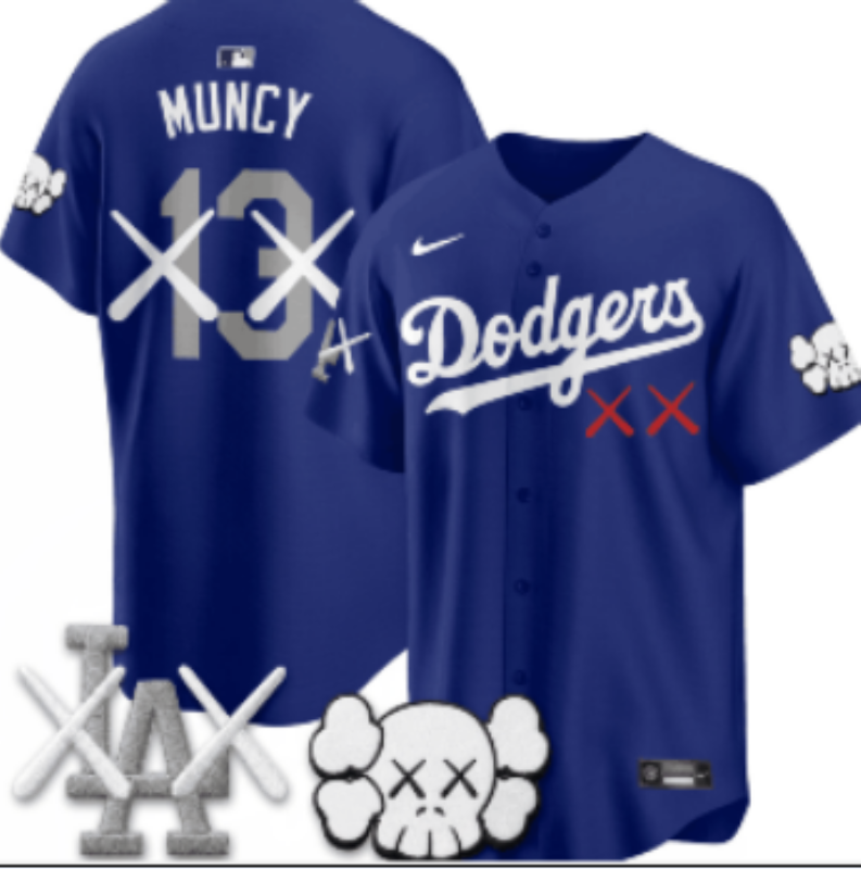 men Los Angeles Dodgers13 Muncy blue Game 2026 Nike MLB Jersey 08142->pittsburgh steelers->NFL Jersey